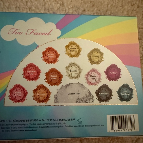 Too Faced Unicorn Rainbow Makeup Collection - Picture 5 of 5
